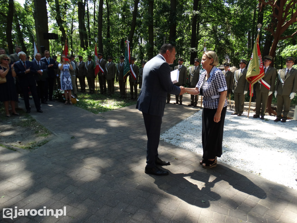 Odsłonięcie pomnika prof. Szyszko w Jarocinie