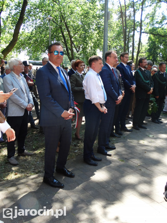 Odsłonięcie pomnika prof. Szyszko w Jarocinie