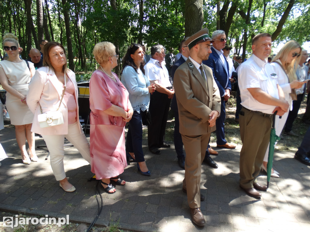 Odsłonięcie pomnika prof. Szyszko w Jarocinie