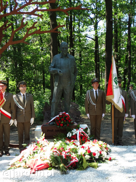 Odsłonięcie pomnika prof. Szyszko w Jarocinie
