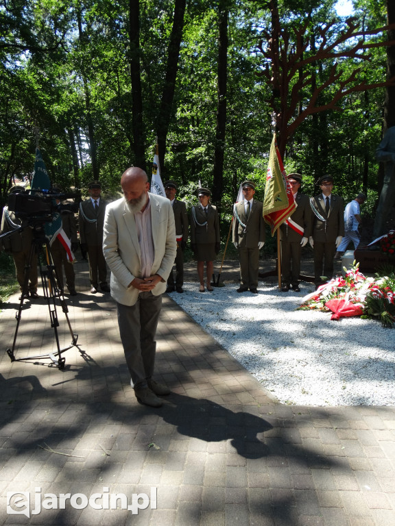 Odsłonięcie pomnika prof. Szyszko w Jarocinie