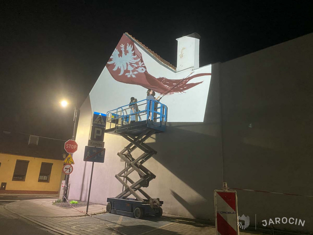 Nowy mural powstaje w Jarocinie