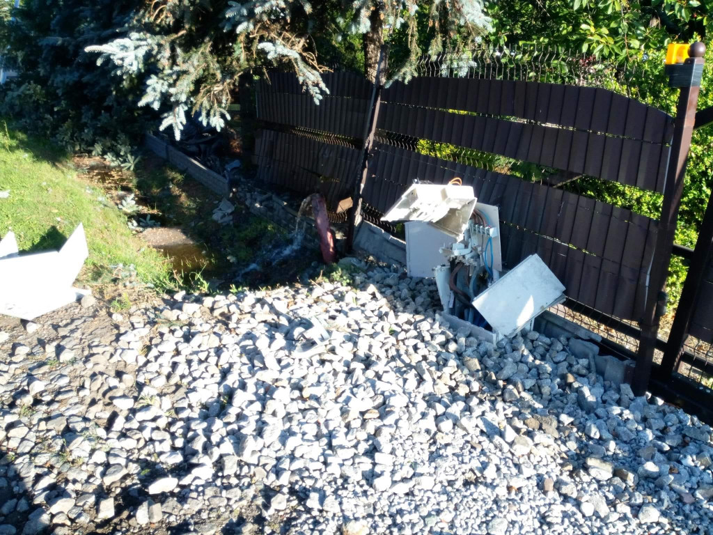 Dachowanie na ul. Siedlemińskiej w Jarocinie