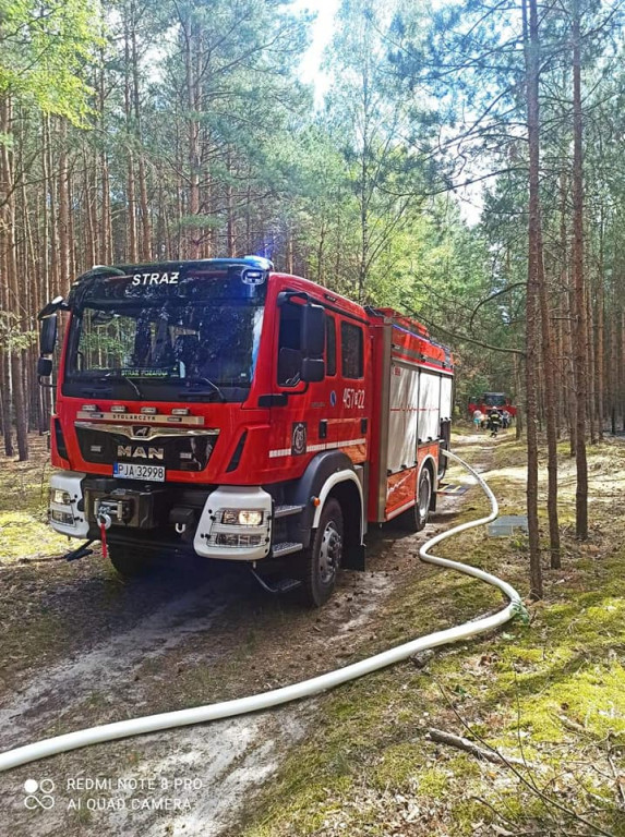 Dwa dni. Dwa pożary w lasach na terenie gminy Jarocin