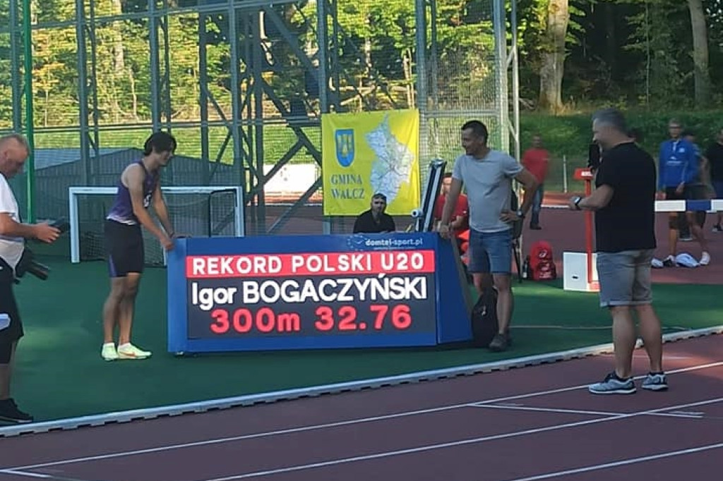 Igor Bogaczyński rekordzistą Polski U20
