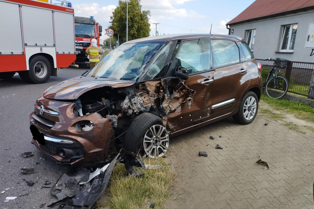 Wypadek na al. Wolności w Witaszycach