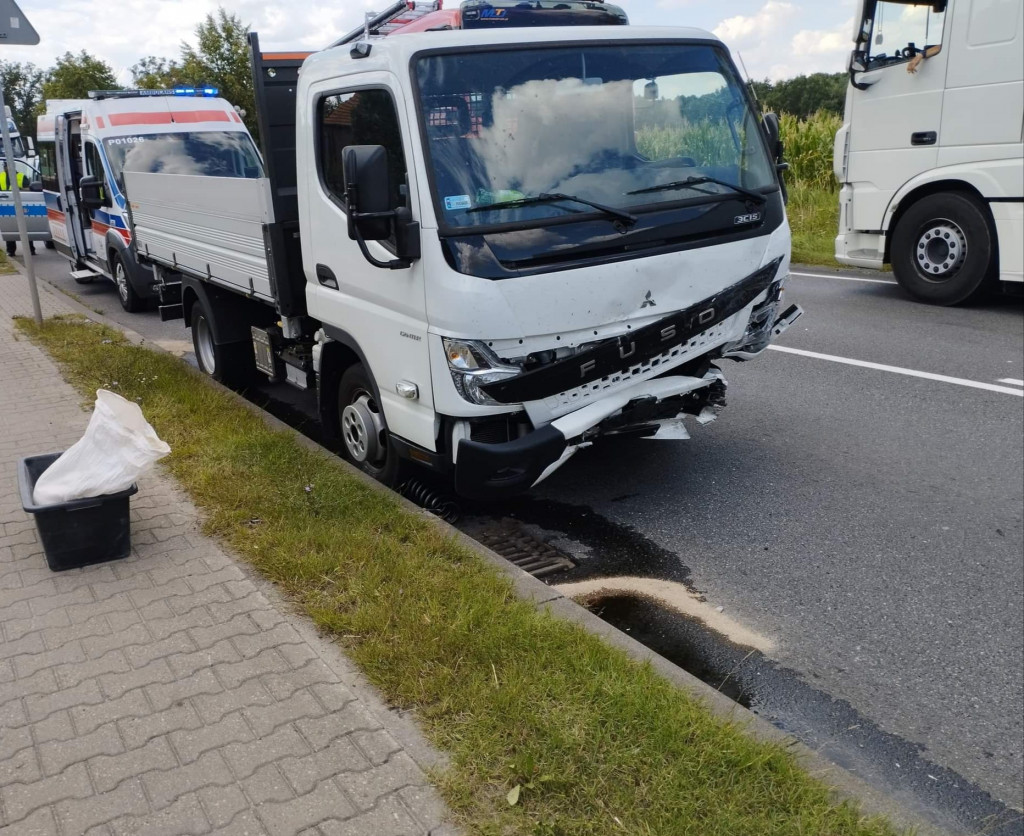 Wypadek na al. Wolności w Witaszycach