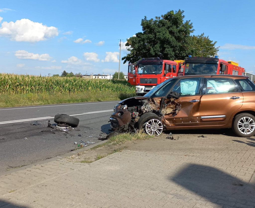 Wypadek na al. Wolności w Witaszycach