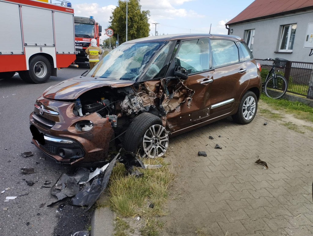 Wypadek na al. Wolności w Witaszycach