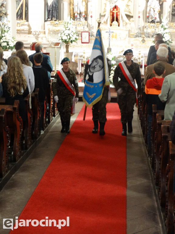 Odsłonięcie pamiątkowej tablicy na murze kościoła pw. św. Marcina
