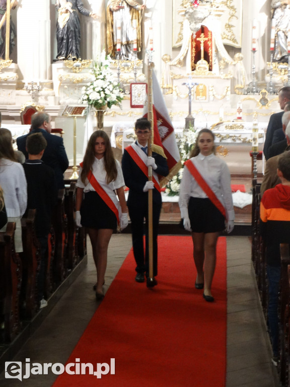 Odsłonięcie pamiątkowej tablicy na murze kościoła pw. św. Marcina