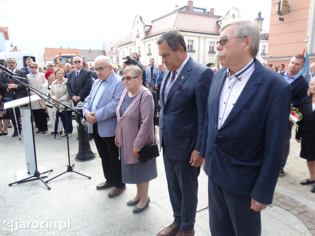 Odsłonięcie pamiątkowej tablicy na murze kościoła pw. św. Marcina