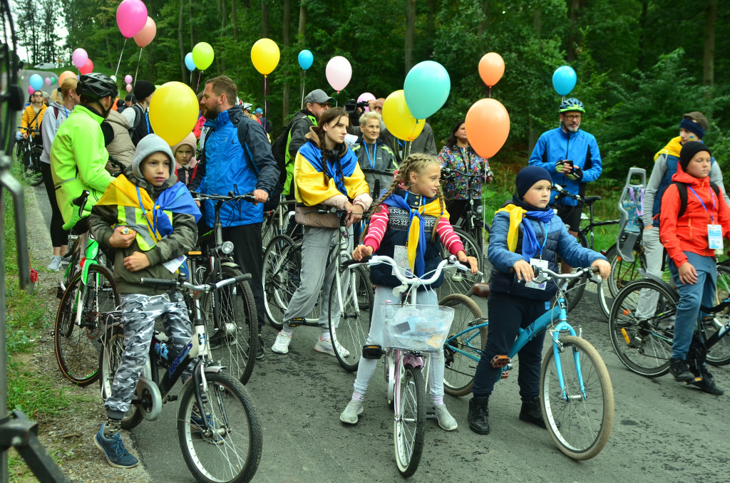 Otwarcie Alei Światowego Dnia Roweru w Jarocinie