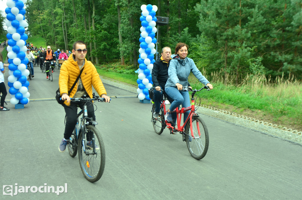 Otwarcie Alei Światowego Dnia Roweru w Jarocinie