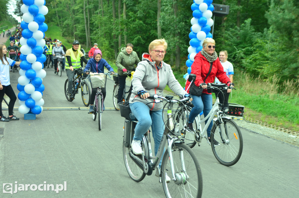 Otwarcie Alei Światowego Dnia Roweru w Jarocinie