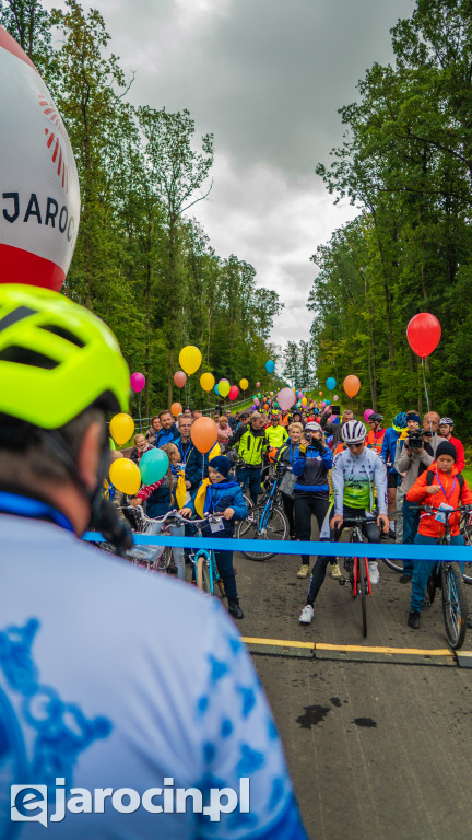 Otwarcie Alei Światowego Dnia Roweru w Jarocinie