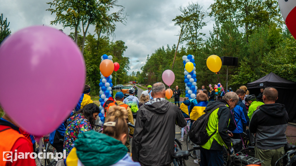 Otwarcie Alei Światowego Dnia Roweru w Jarocinie