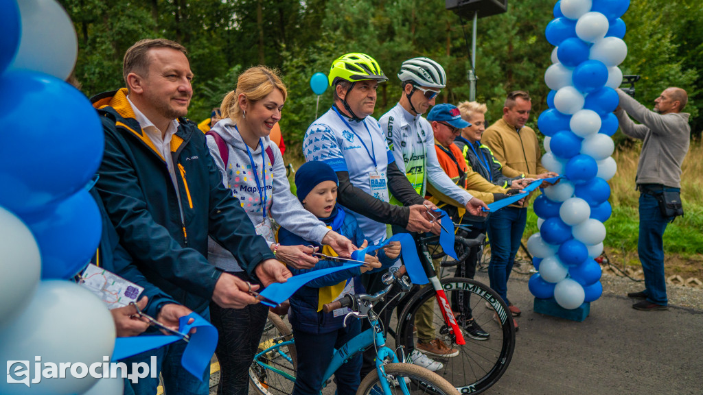 Otwarcie Alei Światowego Dnia Roweru w Jarocinie