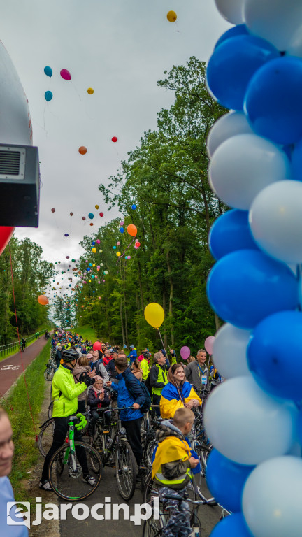 Otwarcie Alei Światowego Dnia Roweru w Jarocinie