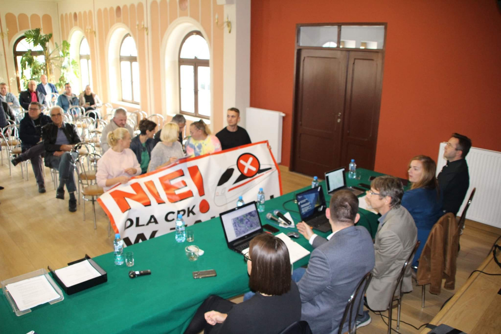 Spotkanie w sprawie Kolei Dużych Prędkości w Jaraczewie