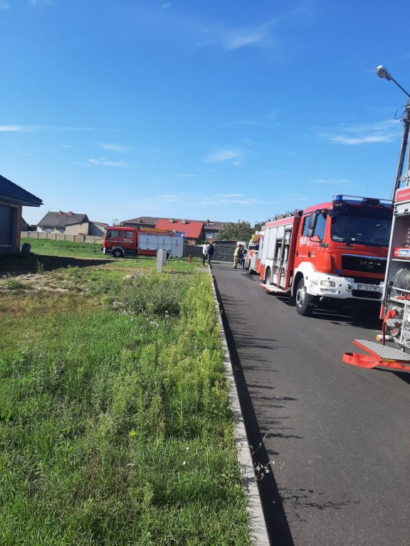 Jaraczewo. Pożar w kotłowni domu jednorodzinnego