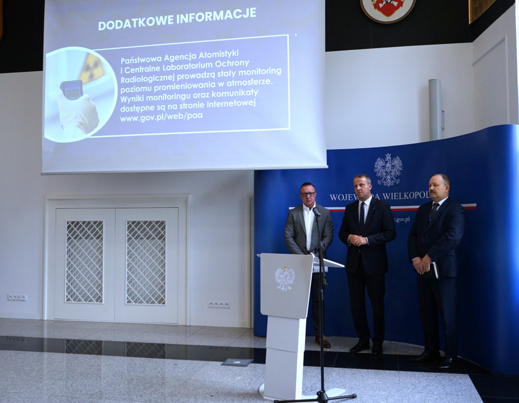 Konferencja wojewody w sprawie dystrybucji jodku potasu