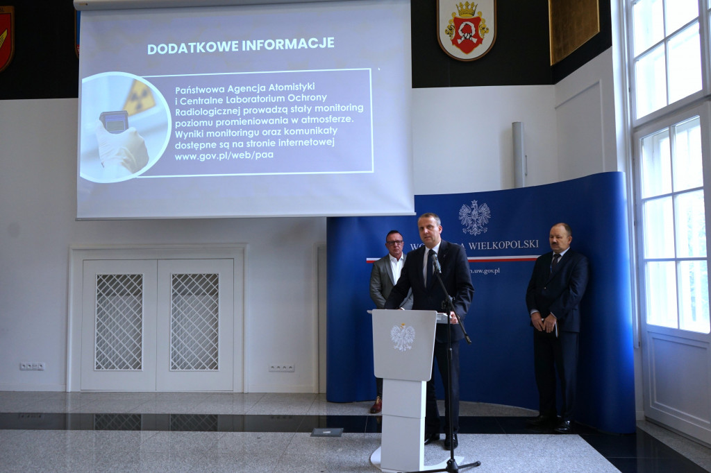 Konferencja wojewody w sprawie dystrybucji jodku potasu