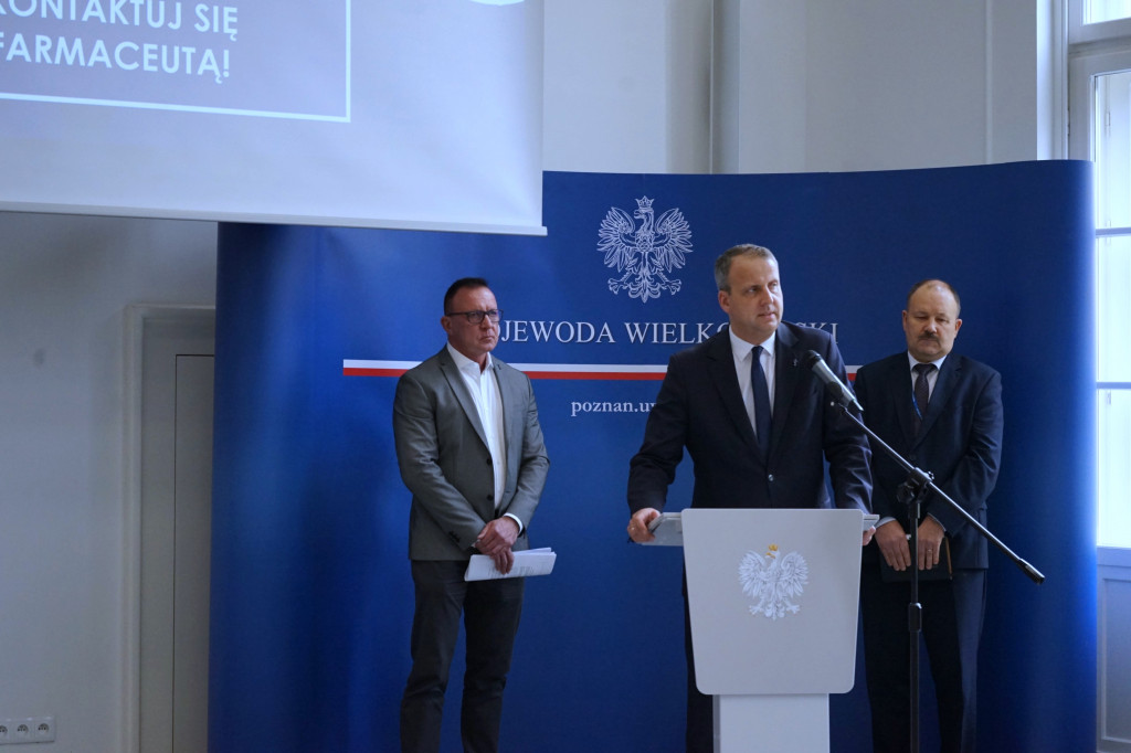 Konferencja wojewody w sprawie dystrybucji jodku potasu