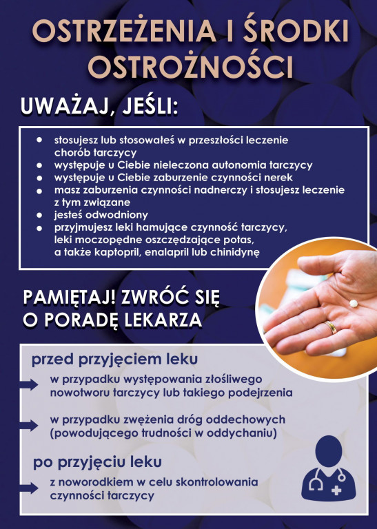 Zagrożenie radiacyjne - ważne informacje dotyczące jodku potasu
