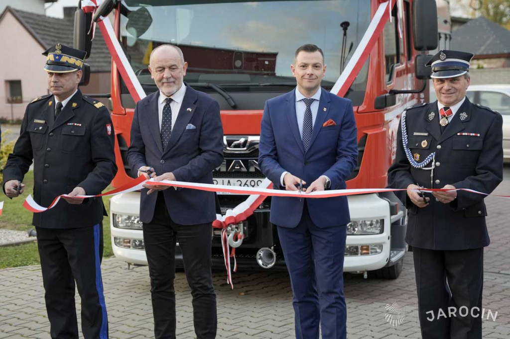 Nowy wóz dla strażaków z Goliny