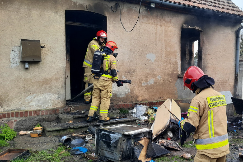 Tragiczny pożar w gminie Dobrzyca