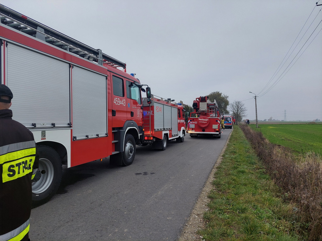 Tragiczny pożar w gminie Dobrzyca