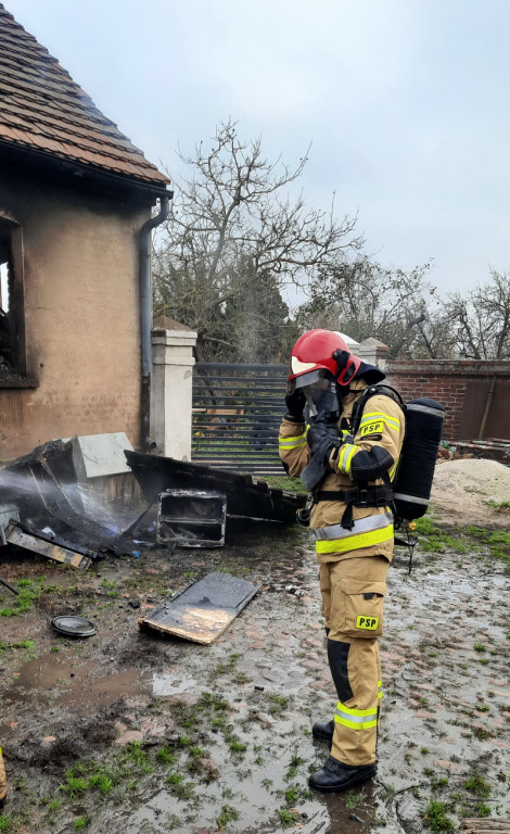Tragiczny pożar w gminie Dobrzyca