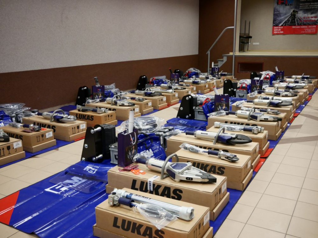 Nowy sprzęt dla strażaków z Wilkowyi