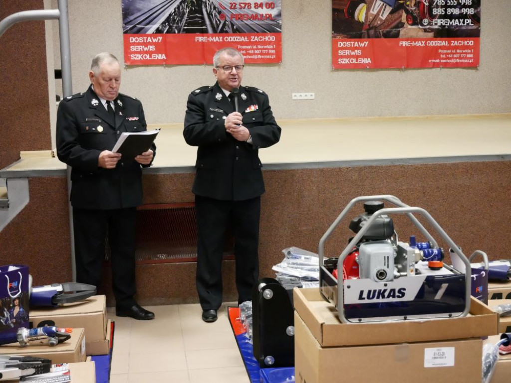 Nowy sprzęt dla strażaków z Wilkowyi