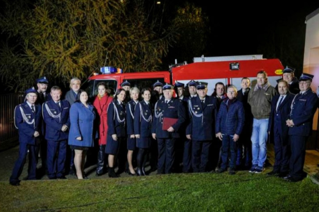 OSP Kadziak z nowym wozem bojowym