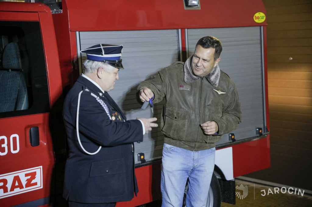 OSP Kadziak z nowym wozem bojowym