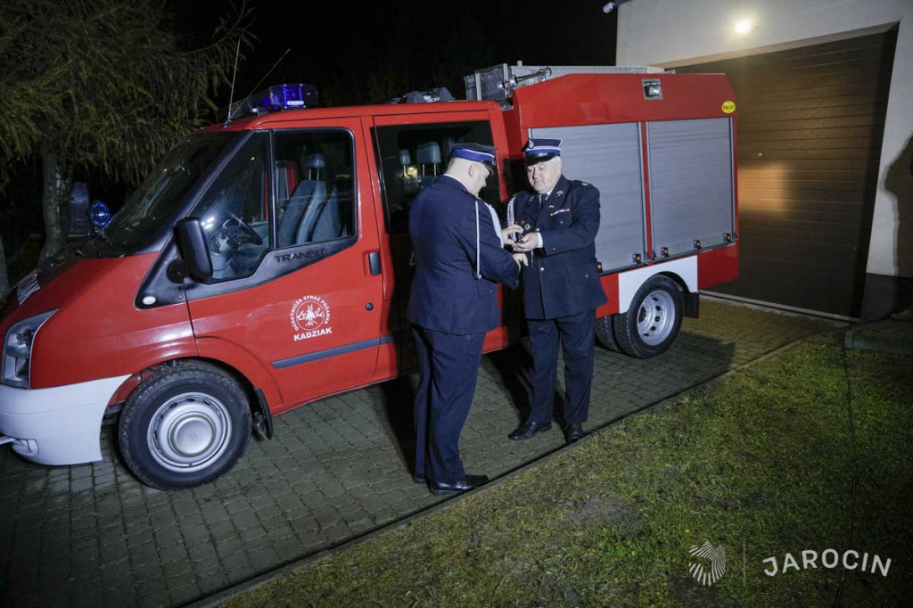 OSP Kadziak z nowym wozem bojowym
