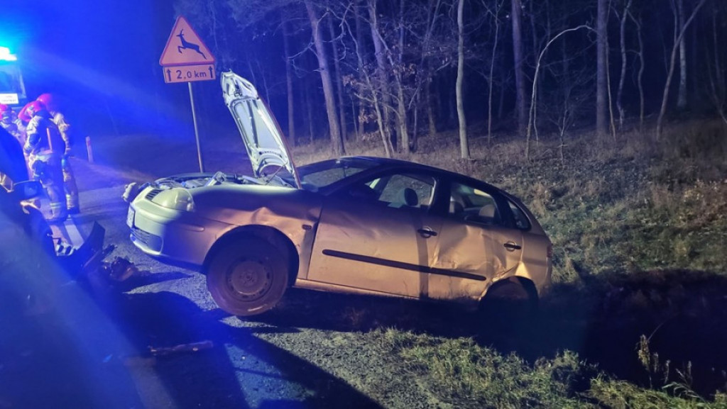 Wypadek między Miąskowem a Miłosławiem z udziałem jarociniaka