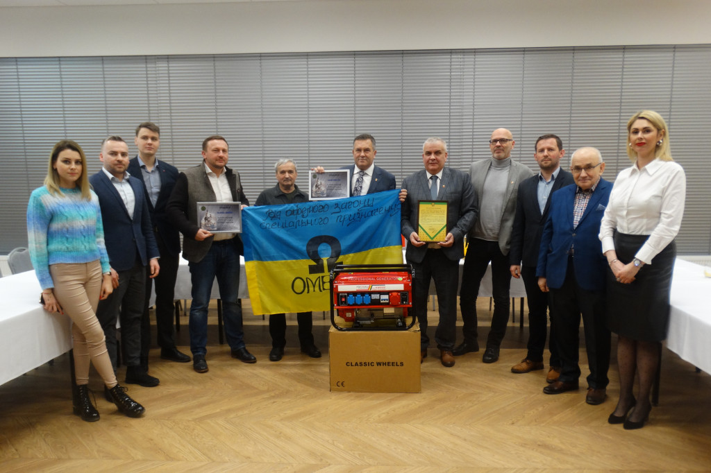 Agregaty prądotwórcze z Jarocina dla Ukrainy