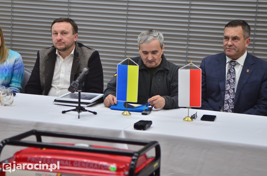 Agregaty prądotwórcze z Jarocina dla Ukrainy