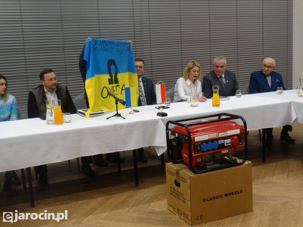 Agregaty prądotwórcze z Jarocina dla Ukrainy