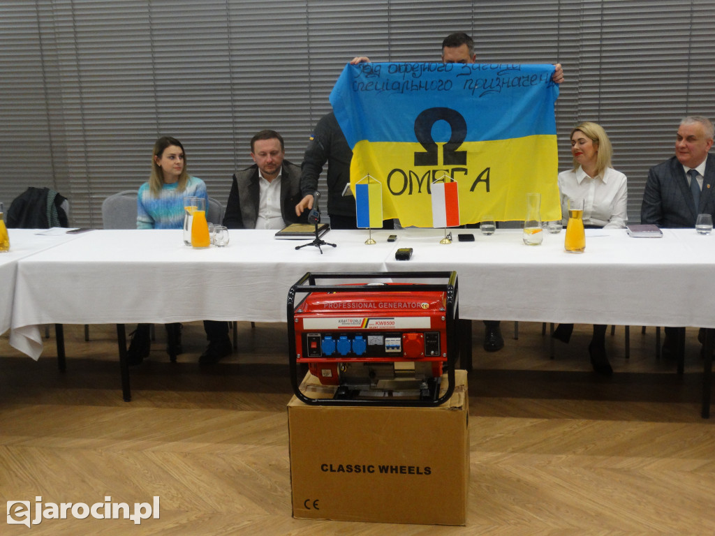 Agregaty prądotwórcze z Jarocina dla Ukrainy
