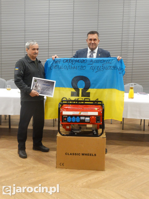 Agregaty prądotwórcze z Jarocina dla Ukrainy