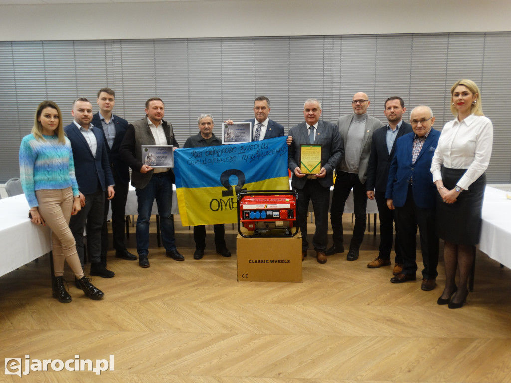 Agregaty prądotwórcze z Jarocina dla Ukrainy