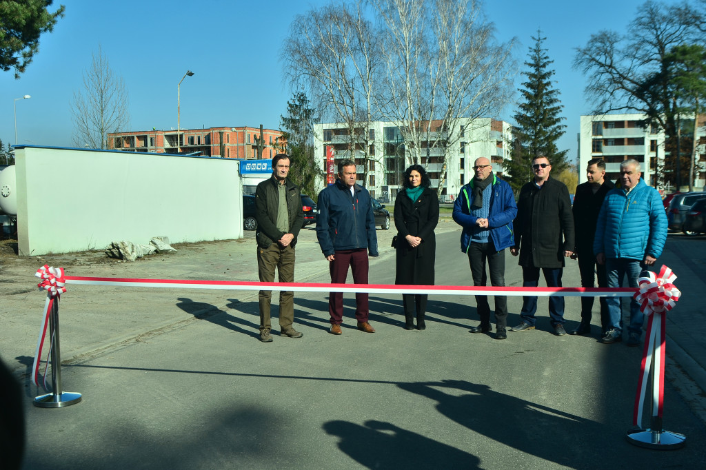 Otwarcie drogi do Ośrodka Szkółkarsko-Nasiennego w Jarocinie