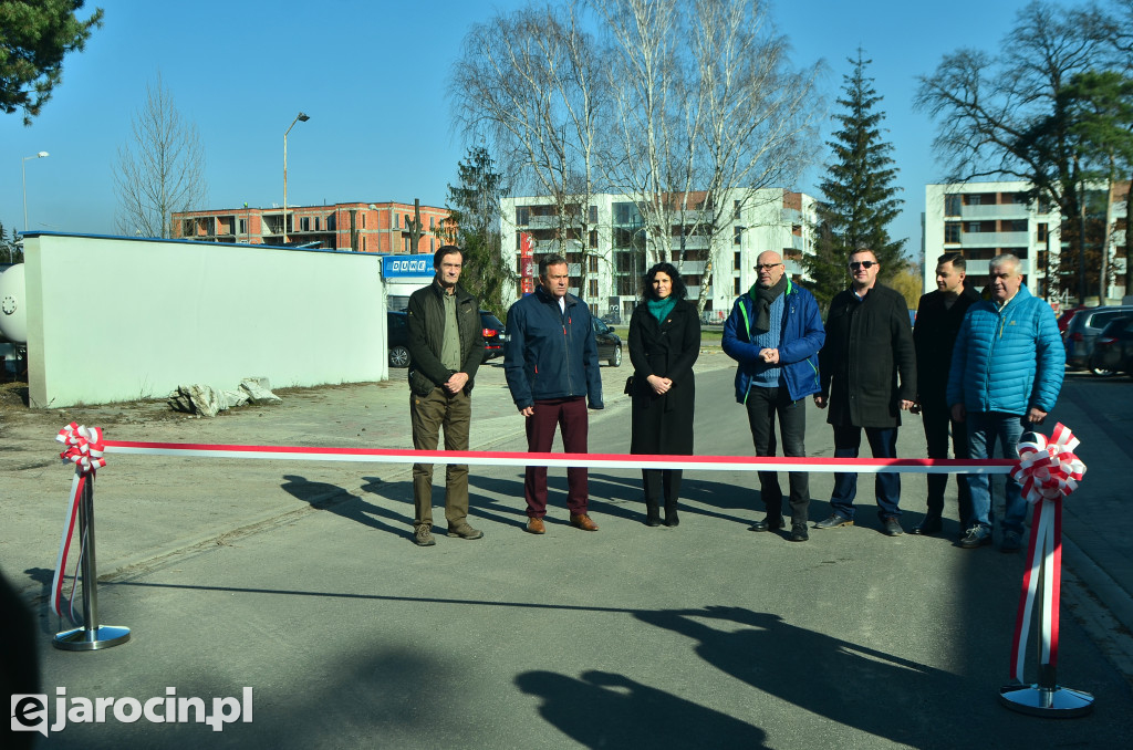 Otwarcie drogi do Ośrodka Szkółkarsko-Nasiennego w Jarocinie