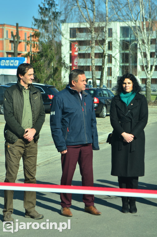 Otwarcie drogi do Ośrodka Szkółkarsko-Nasiennego w Jarocinie