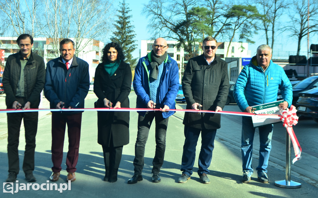 Otwarcie drogi do Ośrodka Szkółkarsko-Nasiennego w Jarocinie