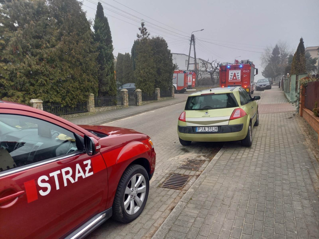 Pożar w stolarni w Żerkowie